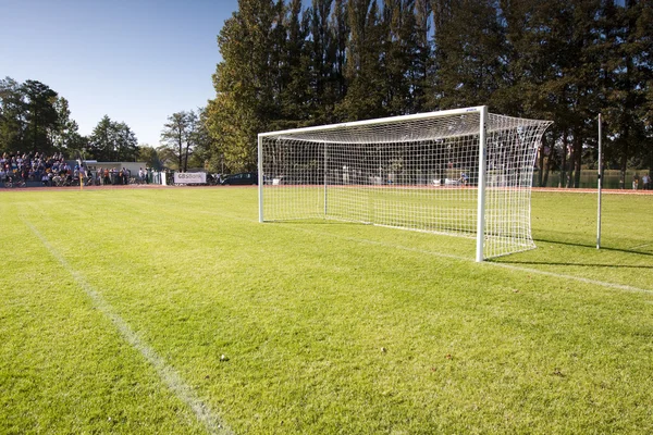 A játék a futball kapu — Stock Fotó