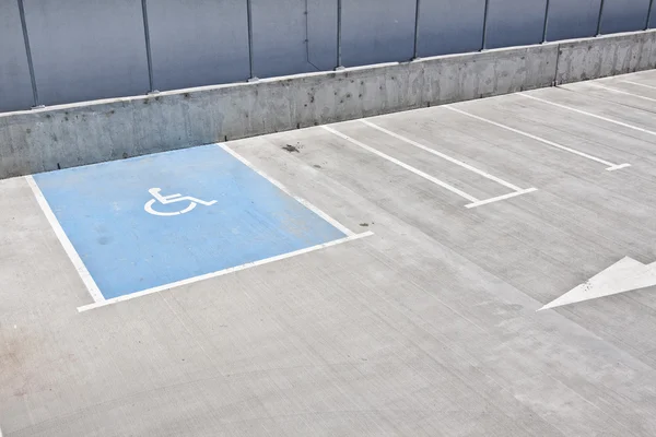 Parking for disabled — Stock Photo, Image