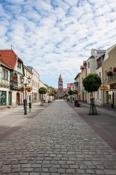 Город Гродзиск-Велькопольский в Польше — стоковое фото