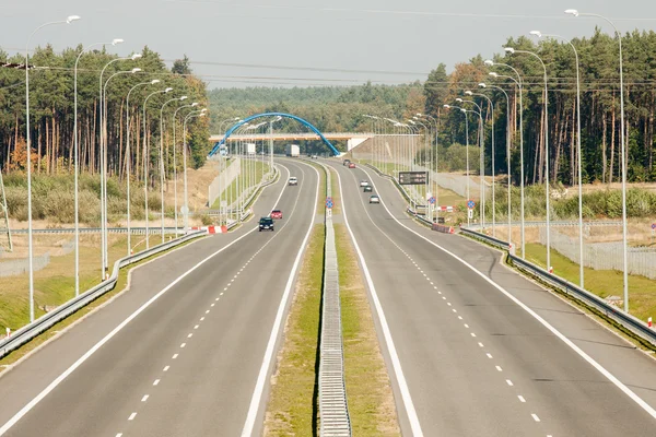 Gezien vanaf de snelweg viaduct — Stockfoto