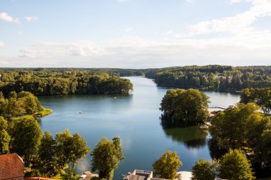 göl ve orman lagow lubusz Polonya