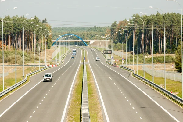 Gezien vanaf de snelweg viaduct — Stockfoto