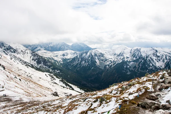 Panorama of Polish Tatra mountains — Stock Photo, Image