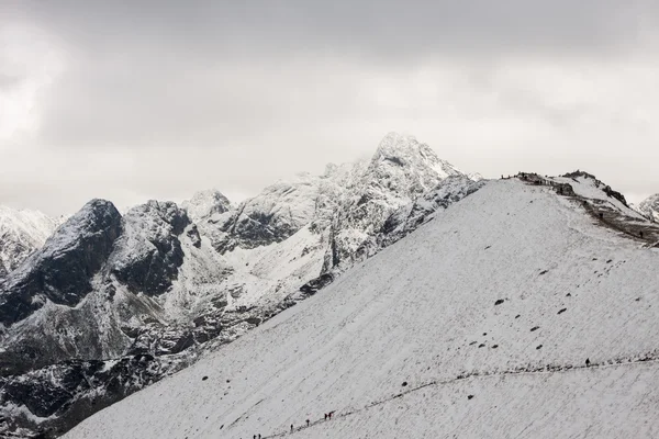 Panorama des montagnes polonaises Tatra — Photo