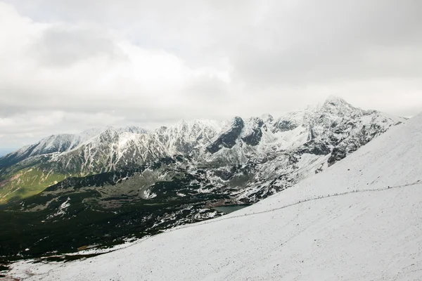 Panorama Polonya tatra Dağları — Stok fotoğraf