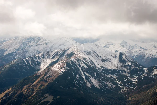 Panorama van Pools tatra gebergte — Stockfoto