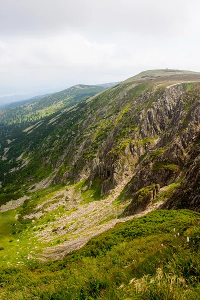 Montañas gigantes en Polonia — Foto de Stock