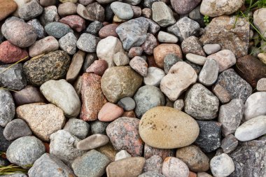 arka plan olarak farklı taş