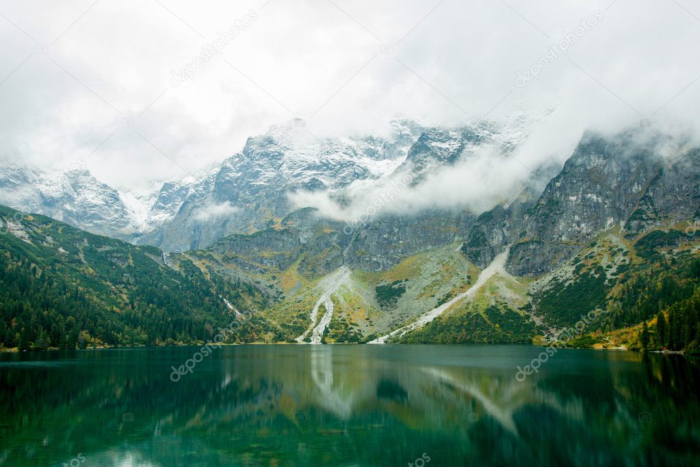 Sea eye in Polish Tatras