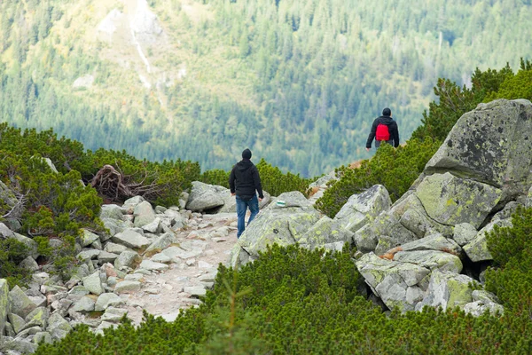 Hiking in the mountains — Stock Photo, Image