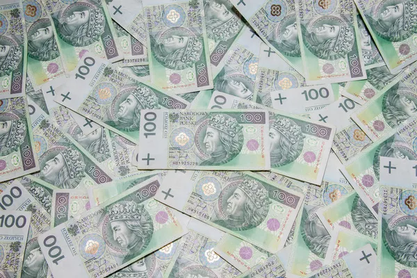 Polish money — Stock Photo, Image