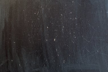 Okulda tebeşir ile yazı tahtası