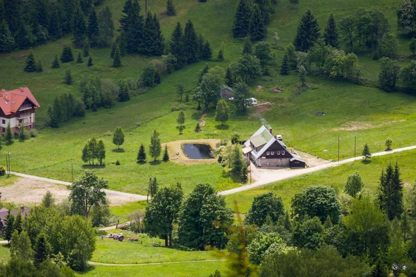 Ouse, a hegyoldalban — Stock Fotó