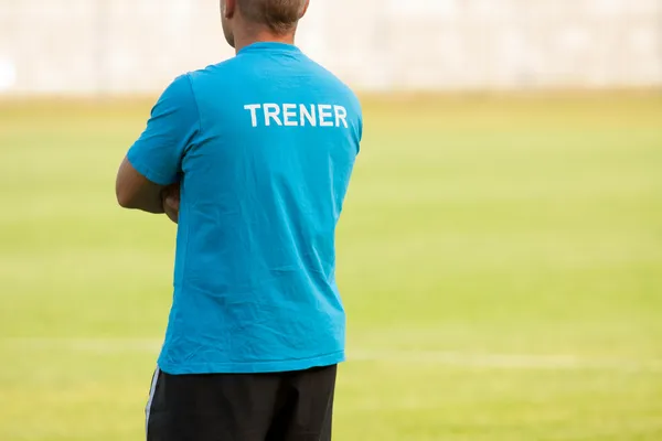 Coach during training — Stock Photo, Image
