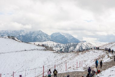 Tatra Dağları kış aylarında Lehçe