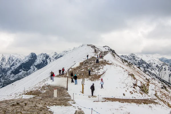 Tatra Dağları kış aylarında Lehçe — Stok fotoğraf