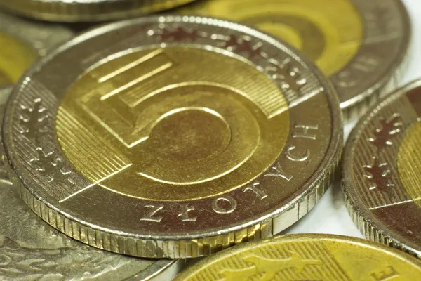 Polish money - Polish Zloty — Stock Photo, Image
