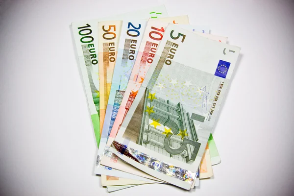 Evropská měna euro — Stock fotografie