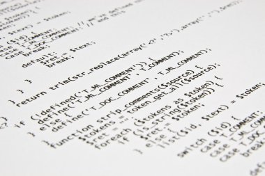 PHP programlama kod yazdırma