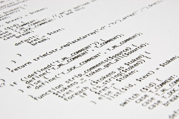 Php programming code print