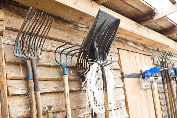 Tools in the countryside — Stock Photo, Image