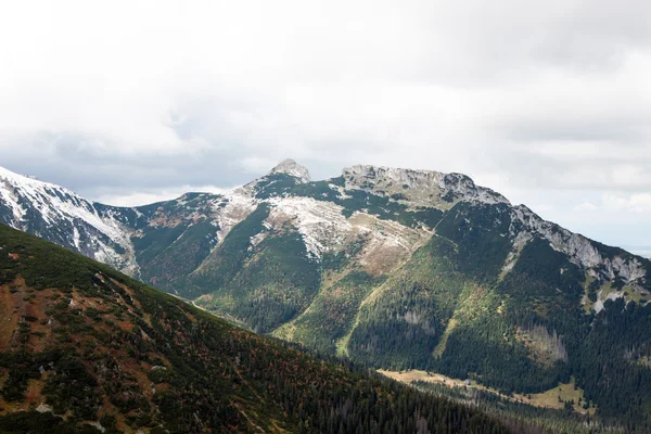 Polaco montañas Tatra en la nieve — Foto de Stock