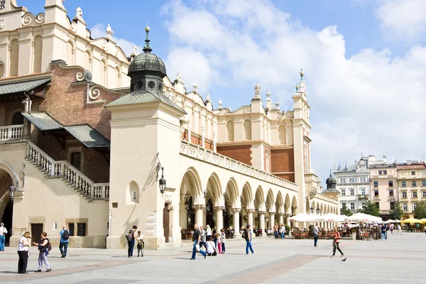 Sukiennice en Cracovia - Polonia — Foto de Stock