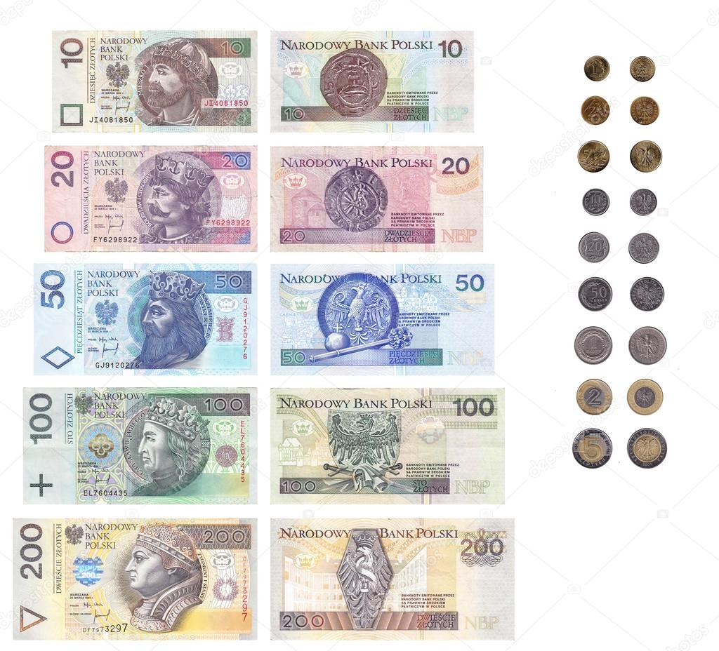List of Polish money