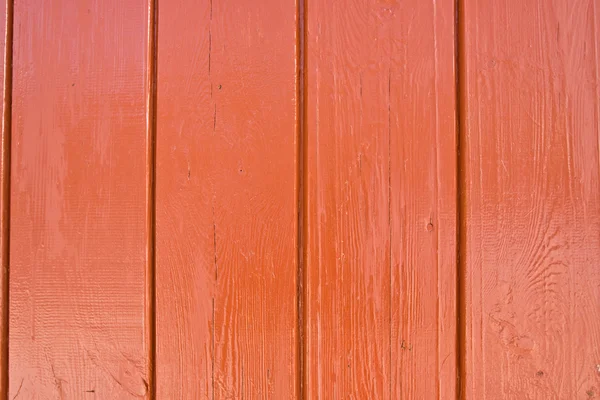 The old boards painted red — Stock Photo, Image