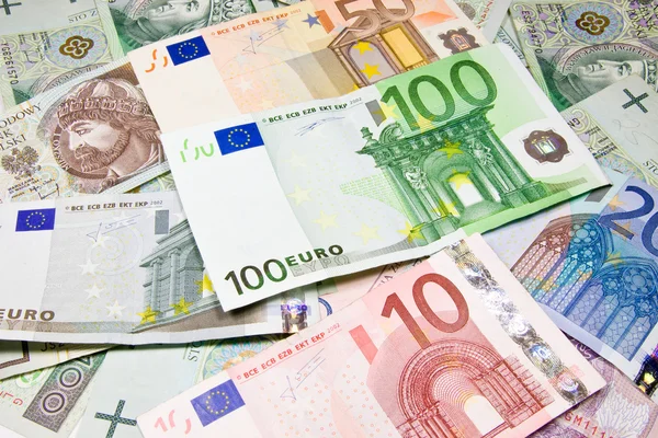 European currency Euro - banknote — Stock Photo, Image