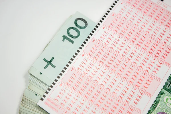 Lotto form of the Polish currency — Stock Photo, Image