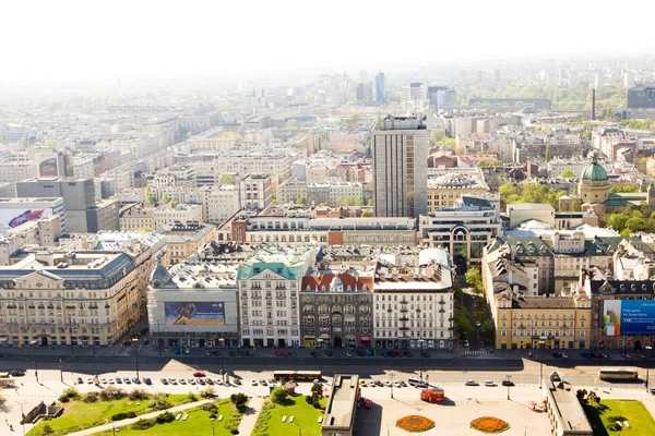 Warsaw seen from above - Poland Royalty Free Stock Photos