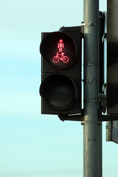 Semafori con luce accesa - sicurezza — Foto Stock