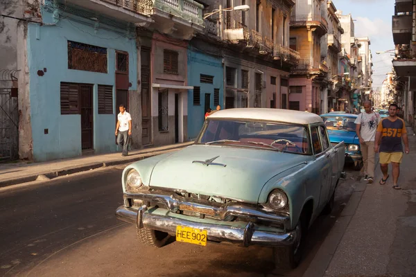 Havana Küba Mart 2010 Eski Bir Araba 1950 Lerden Bir Telifsiz Stok Fotoğraflar