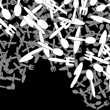 Bıçak, çatal ve kaşık.