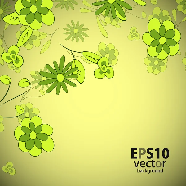 Flower background — Stock Vector