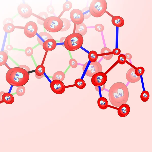 Dna molekula — Stockový vektor