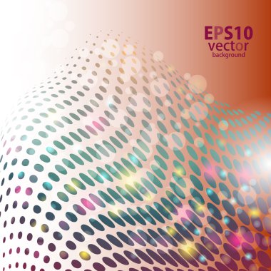 Soyut çember arkaplanı