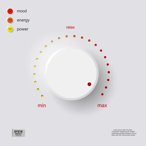 Ilustración de vector de color con el diente de León — Stockvector