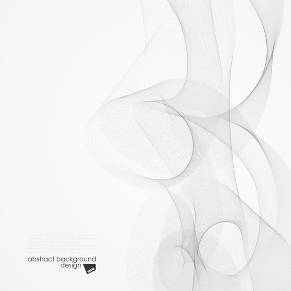 Humo abstracto — Vector de stock