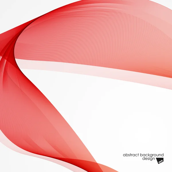 Fundo vermelho abstrato — Vetor de Stock