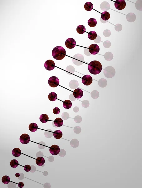 Molekul DNA - Stok Vektor