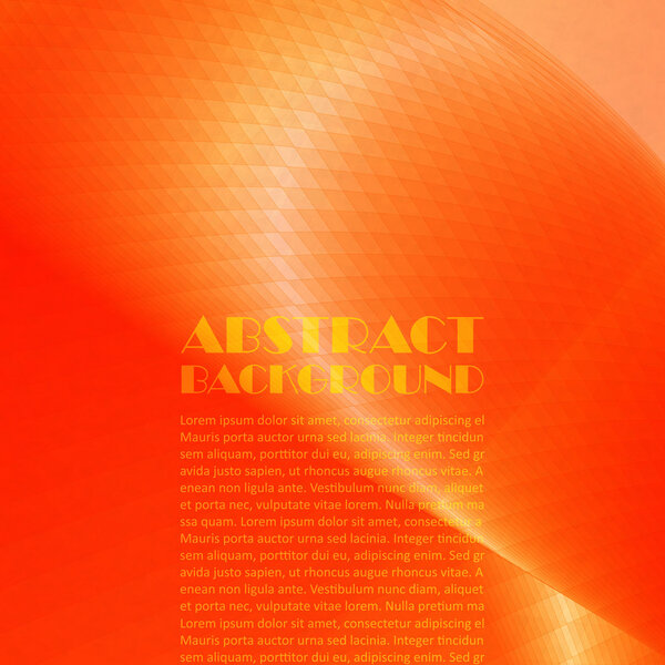 Оранжевый фон
