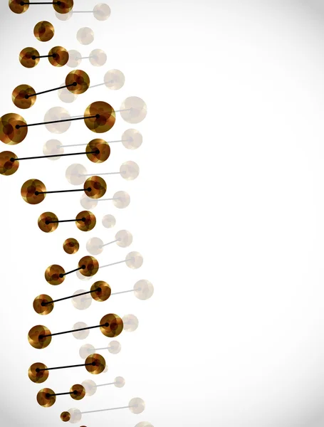 ДНК молекули — стоковий вектор