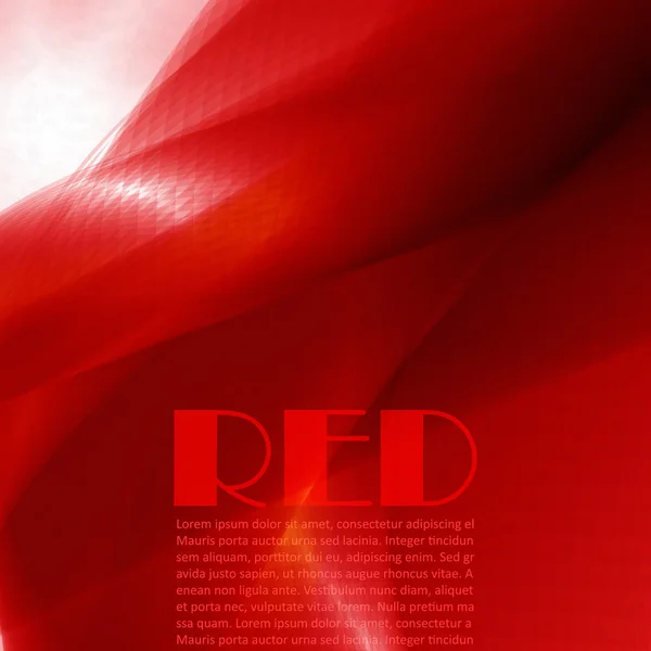 Résumé fond rouge — Image vectorielle