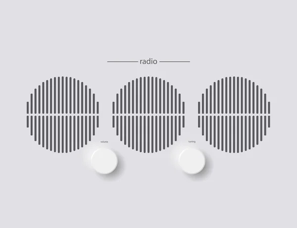 Радіо — стоковий вектор