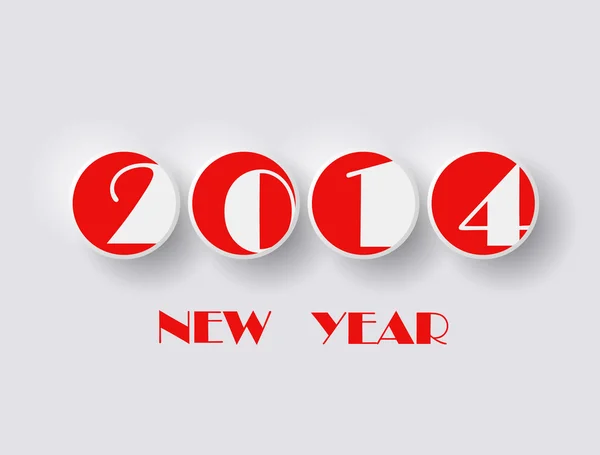 Nouvelle année concept — Image vectorielle