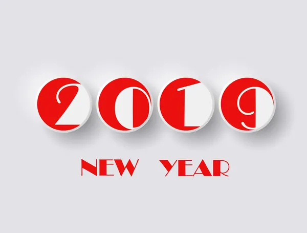 New Year Concept — Stock Vector