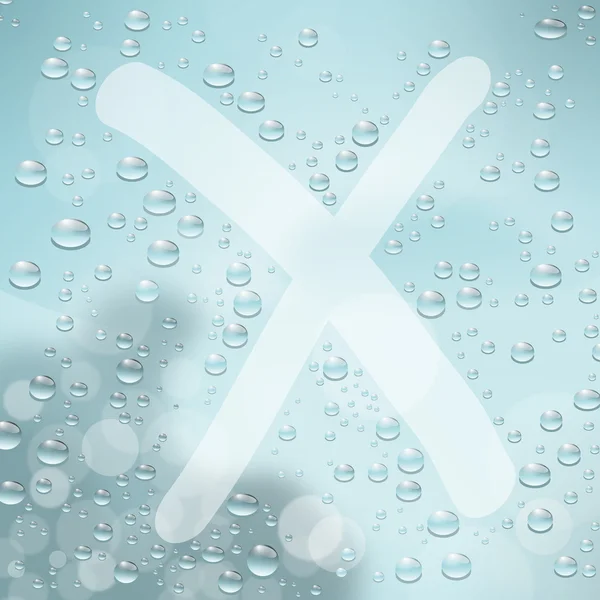 mektup x ve damla su