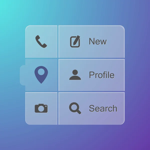 Smart phone application icon set — Stock Vector